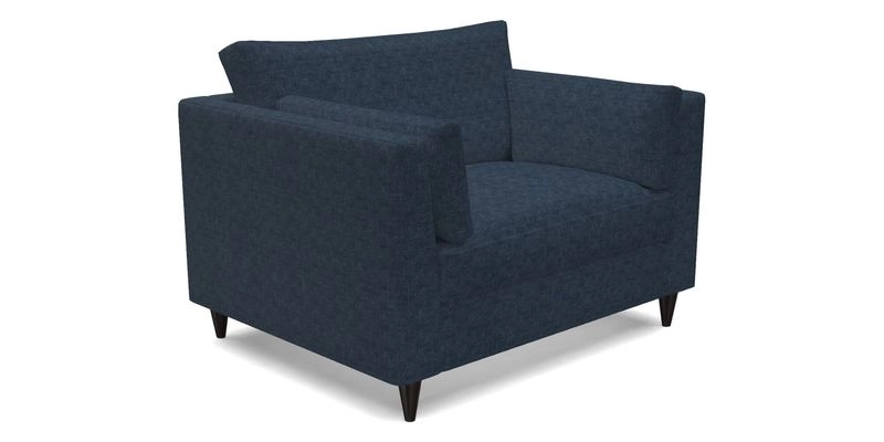 Saltdean Snuggler in Linwood Tango Velvet Rosewood