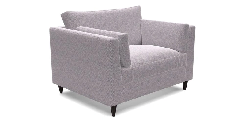 Saltdean Snuggler in Linwood Tango Velvet Rosewood