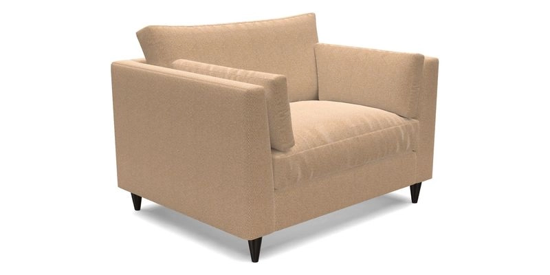 Saltdean Snuggler in Linwood Tango Velvet Rosewood