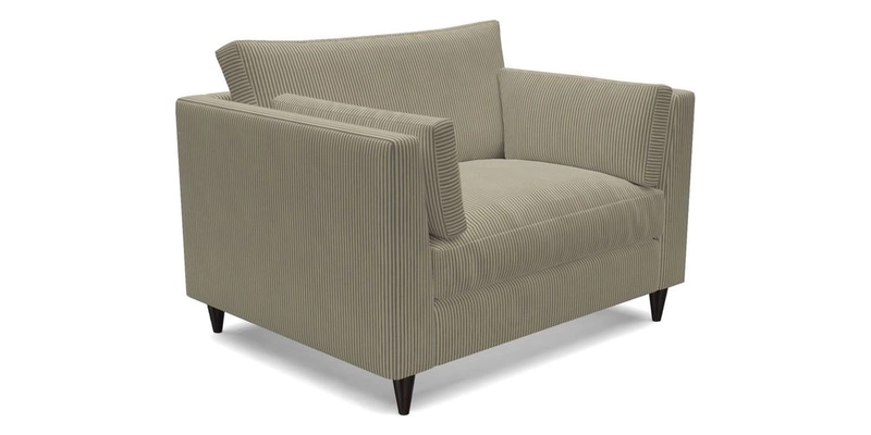 Saltdean Snuggler in Linwood Tango Velvet Rosewood