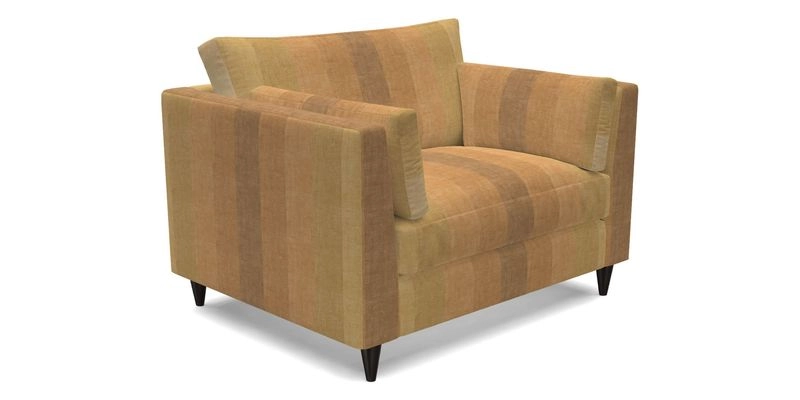 Saltdean Snuggler in Linwood Tango Velvet Rosewood