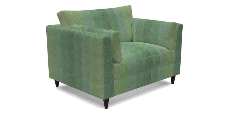 Saltdean Snuggler in Linwood Tango Velvet Rosewood