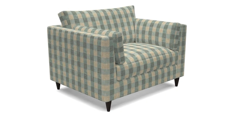 Saltdean Snuggler in Linwood Tango Velvet Rosewood