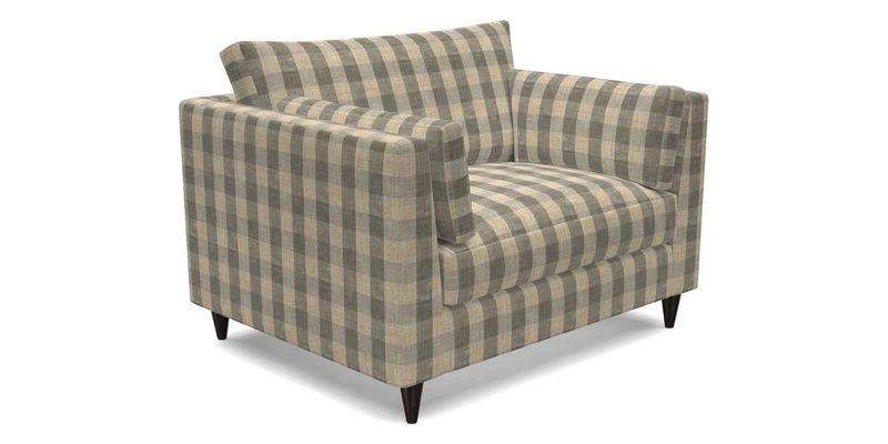 Saltdean Snuggler in Linwood Tango Velvet Rosewood