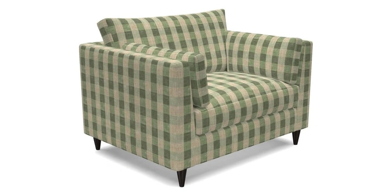 Saltdean Snuggler in Linwood Tango Velvet Rosewood