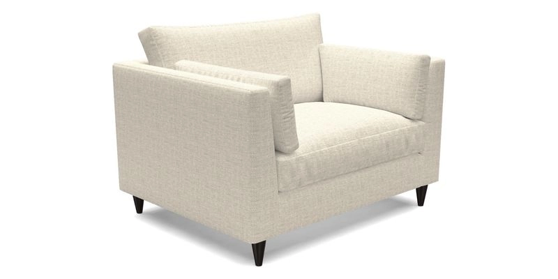 Saltdean Snuggler in Linwood Tango Velvet Rosewood