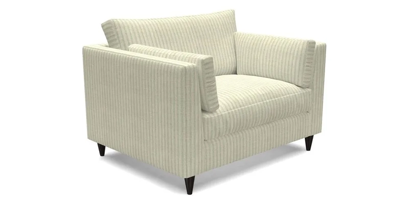 Saltdean Snuggler in Linwood Tango Velvet Rosewood