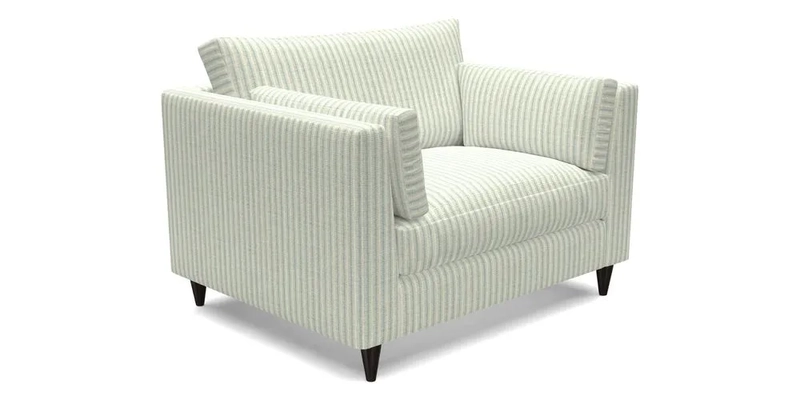 Saltdean Snuggler in Linwood Tango Velvet Rosewood