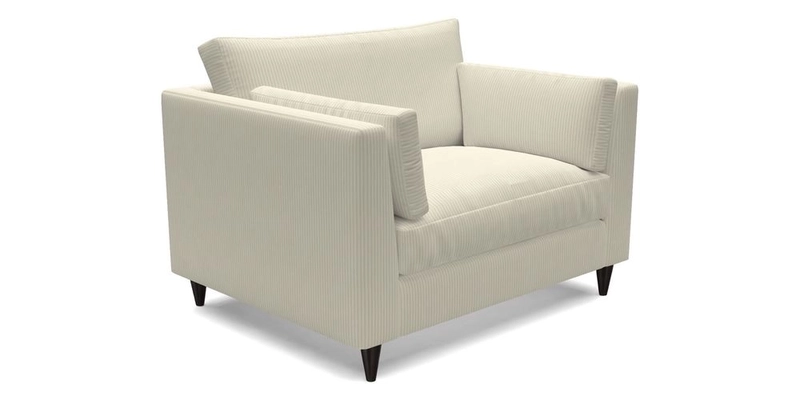 Saltdean Snuggler in Linwood Tango Velvet Rosewood