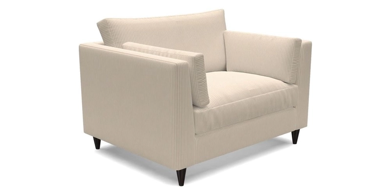 Saltdean Snuggler in Linwood Tango Velvet Rosewood