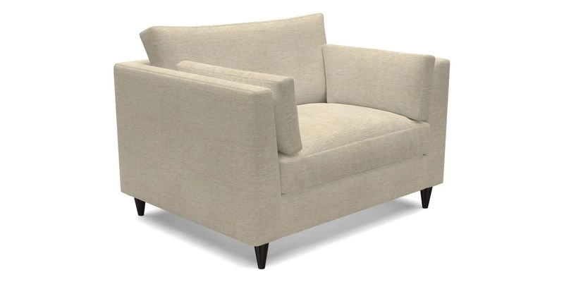 Saltdean Snuggler in Linwood Tango Velvet Rosewood