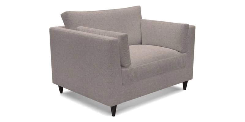 Saltdean Snuggler in Linwood Tango Velvet Rosewood