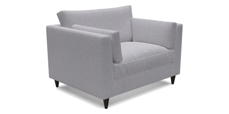 Saltdean Snuggler in Linwood Tango Velvet Rosewood