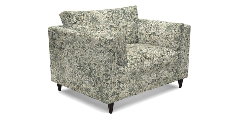 Saltdean Snuggler in Linwood Tango Velvet Rosewood