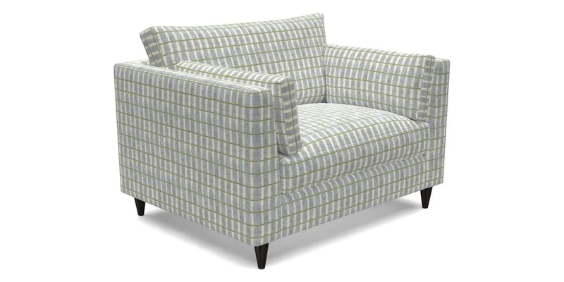 Saltdean Snuggler in Linwood Tango Velvet Rosewood