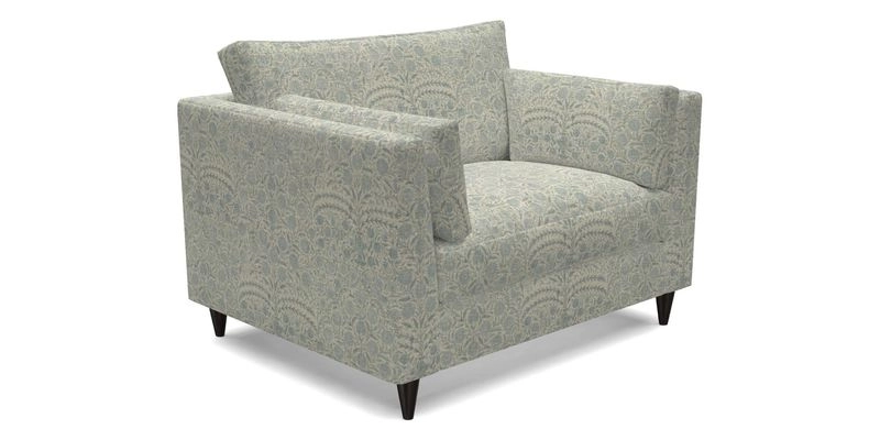 Saltdean Snuggler in Linwood Tango Velvet Rosewood