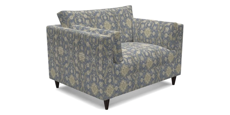 Saltdean Snuggler in Linwood Tango Velvet Rosewood