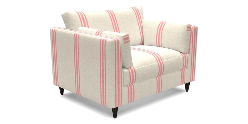 Saltdean Snuggler in Linwood Tango Velvet Rosewood