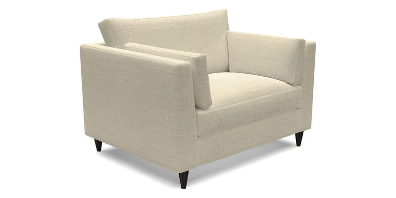 Saltdean snuggler in Linwood Tango Velvet Rosewood