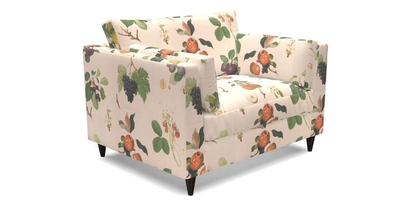 Saltdean Snuggler in Linwood Tango Velvet Rosewood