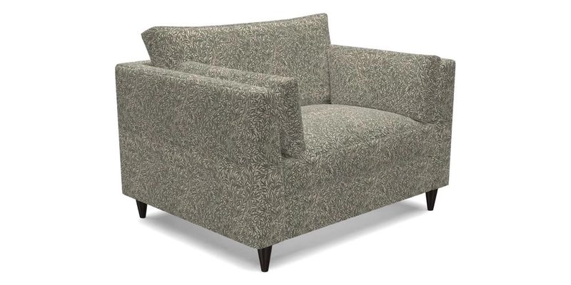 Saltdean Snuggler in Linwood Tango Velvet Rosewood