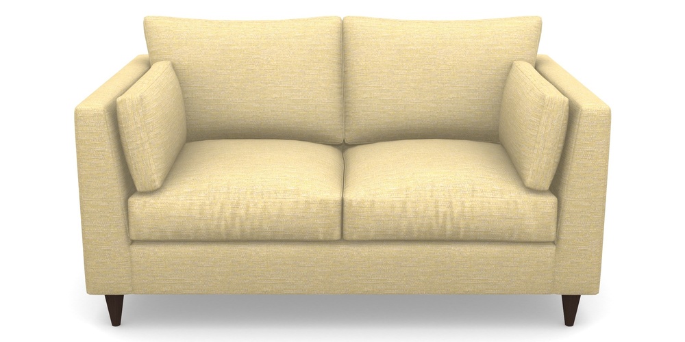 Product photograph of Saltdean 2 Seater Sofa In Aqua Clean Hove - Lemon from Sofas and Stuff Limited