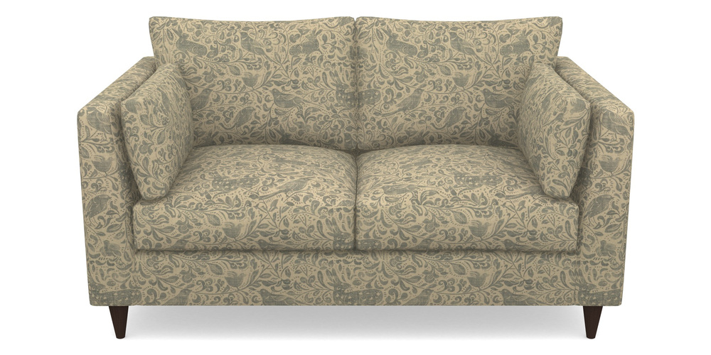 Product photograph of Saltdean 2 Seater Sofa In V A Drawn From Nature - Bird And Rabbit - Duck Egg from Sofas and Stuff Limited