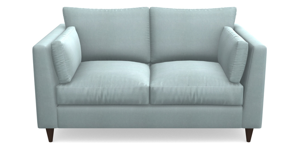 Product photograph of Saltdean 2 Seater Sofa In Clever Tough And Eco Velvet - Mineral from Sofas and Stuff Limited