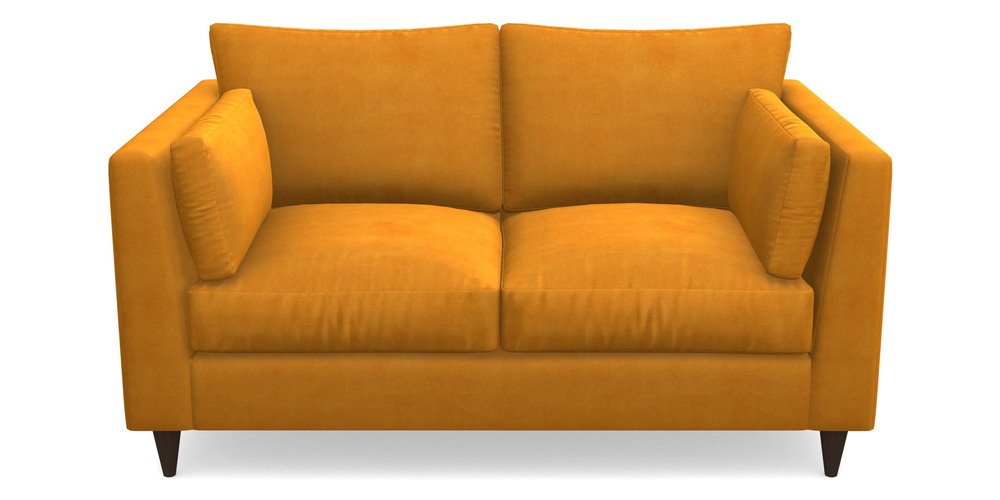 Product photograph of Saltdean 2 Seater Sofa In Clever Tough And Eco Velvet - Spice from Sofas and Stuff Limited