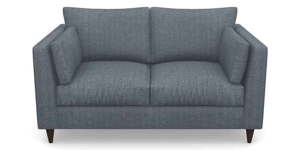 Product photograph of Saltdean 2 Seater Sofa In Dundee Herringbone - Denim from Sofas and Stuff Limited