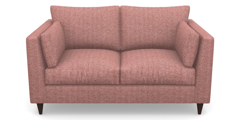 Product photograph of Saltdean 2 Seater Sofa In Dundee Herringbone - Rose from Sofas and Stuff Limited