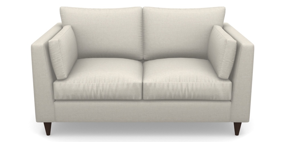 Product photograph of Saltdean 2 Seater Sofa In Easy Clean Plain - Chalk from Sofas and Stuff Limited