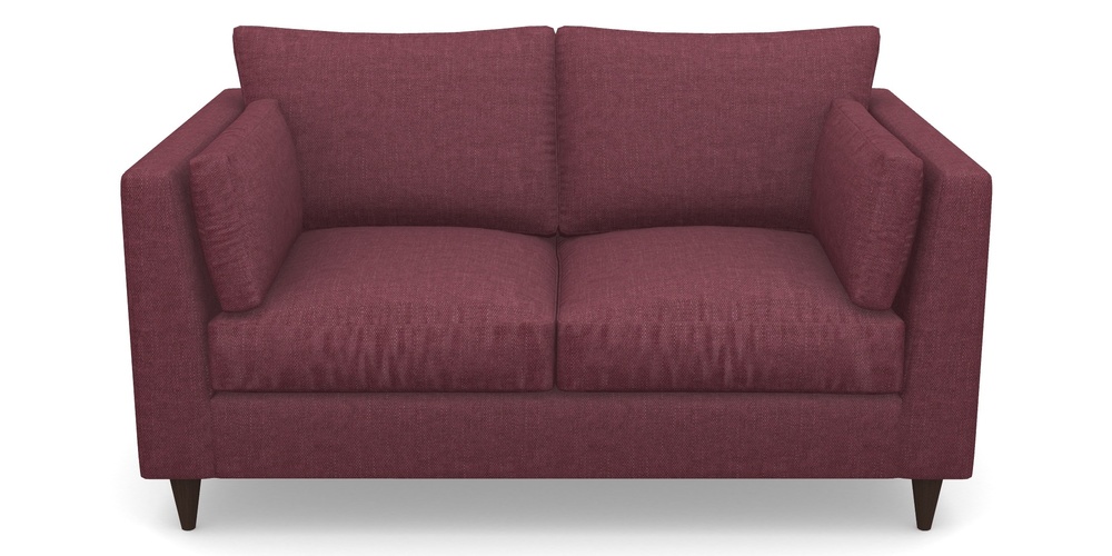 Product photograph of Saltdean 2 Seater Sofa In Easy Clean Plain - Chianti from Sofas and Stuff Limited