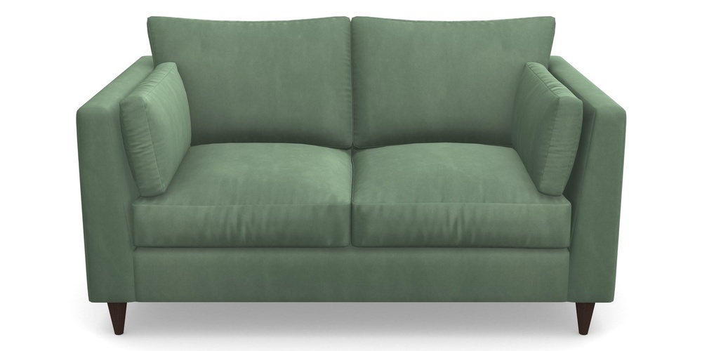 Product photograph of Saltdean 2 Seater Sofa In House Clever Velvet - Celadon from Sofas and Stuff Limited