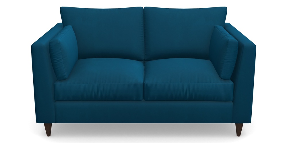 Product photograph of Saltdean 2 Seater Sofa In House Clever Velvet - Ocean from Sofas and Stuff Limited