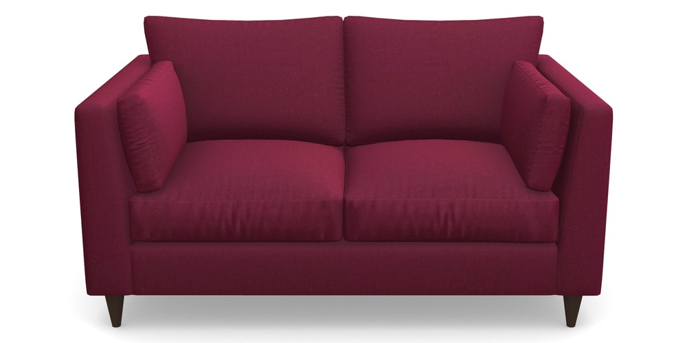 Product photograph of Saltdean 2 Seater Sofa In House Velvet - Claret from Sofas and Stuff Limited