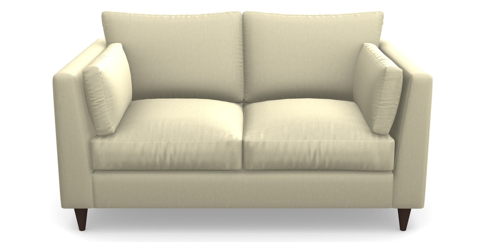 Product photograph of Saltdean 2 Seater Sofa In House Velvet - Latte from Sofas and Stuff Limited