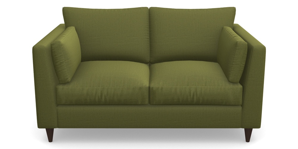 Product photograph of Saltdean 2 Seater Sofa In House Velvet - Olive from Sofas and Stuff Limited
