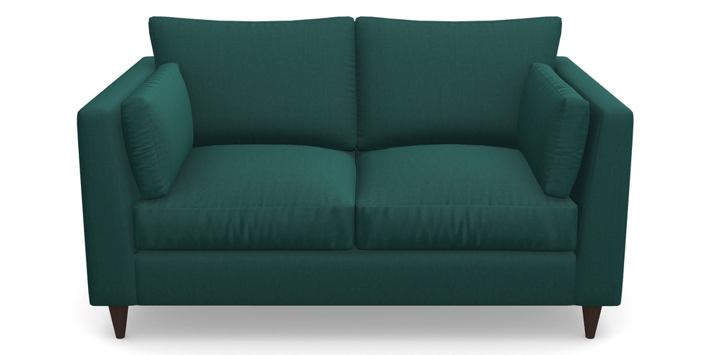 Product photograph of Saltdean 2 Seater Sofa In House Velvet - Peacock from Sofas and Stuff Limited