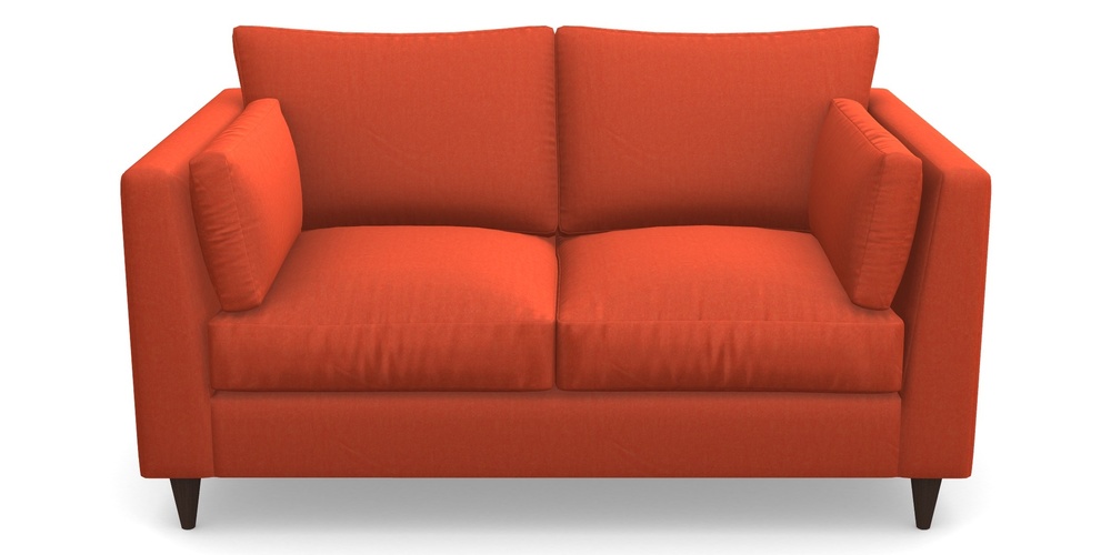 Product photograph of Saltdean 2 Seater Sofa In House Velvet - Terracotta from Sofas and Stuff Limited