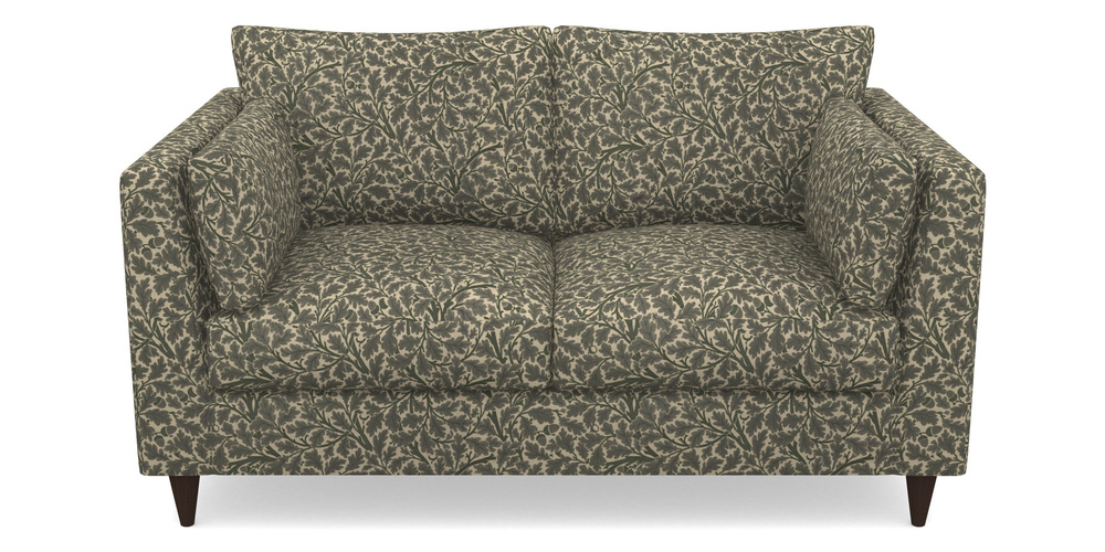 Product photograph of Saltdean 2 Seater Sofa In V A Drawn From Nature Collection - Oak Tree - Dark Green from Sofas and Stuff Limited