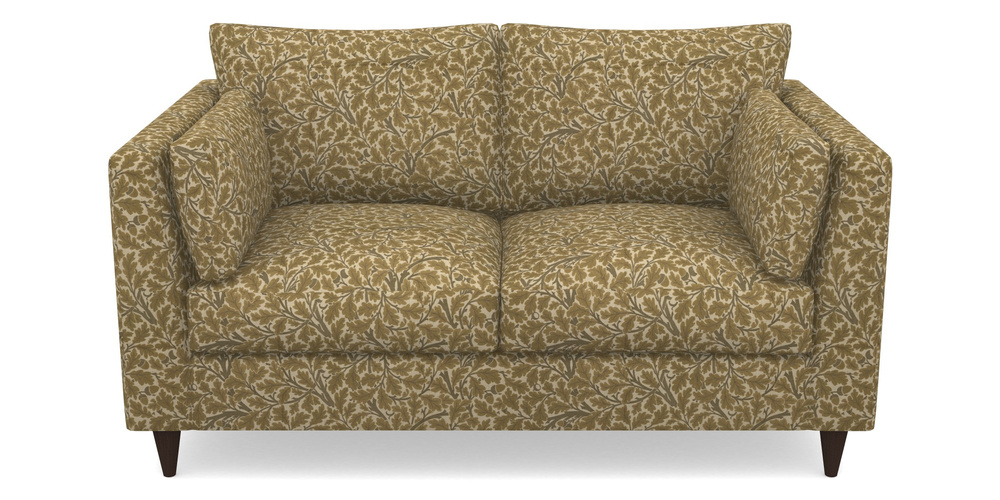 Product photograph of Saltdean 2 Seater Sofa In V A Drawn From Nature Collection - Oak Tree - Gold from Sofas and Stuff Limited