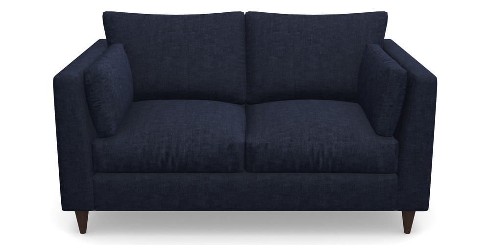 Product photograph of Saltdean 2 Seater Sofa In Super Soft Velvet - Navy from Sofas and Stuff Limited