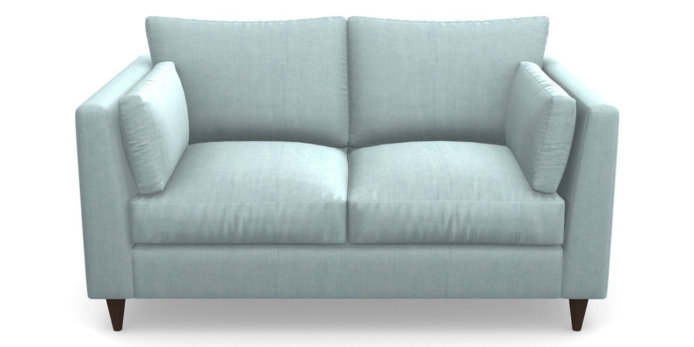 Product photograph of Saltdean 2 Seater Sofa In Super Soft Velvet - Sky from Sofas and Stuff Limited