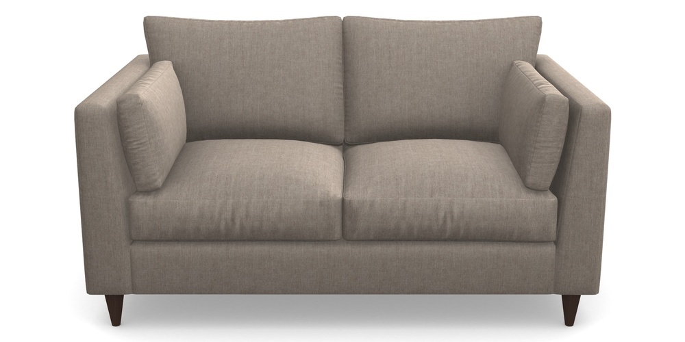 Product photograph of Saltdean 2 Seater Sofa In Super Soft Velvet - Wicker from Sofas and Stuff Limited