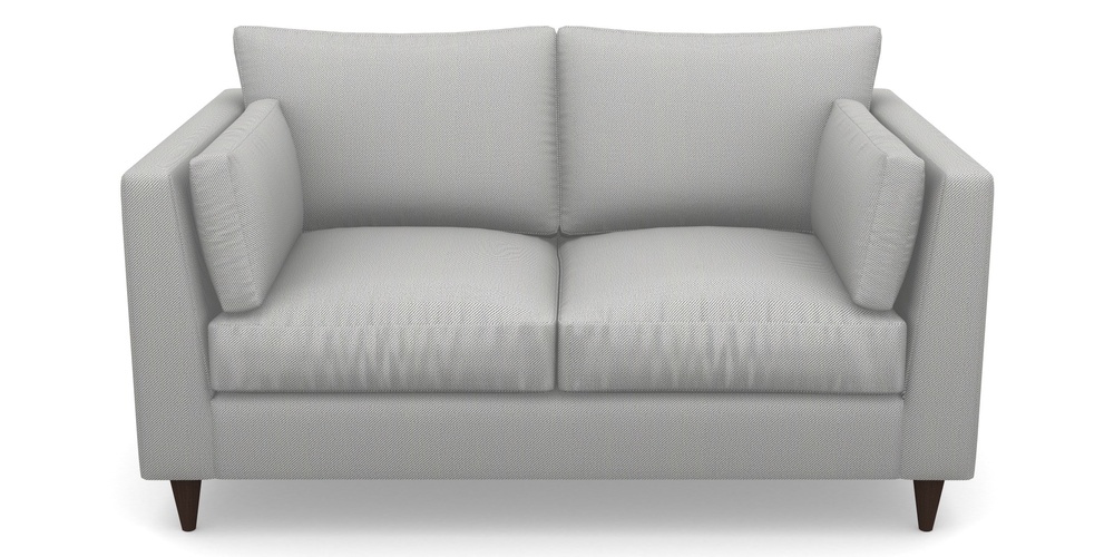 Product photograph of Saltdean 2 Seater Sofa In Two Tone Plain - Grey from Sofas and Stuff Limited