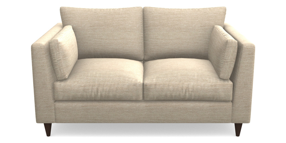 Product photograph of Saltdean 2 Seater Sofa In Textured Velvet - Almond from Sofas and Stuff Limited