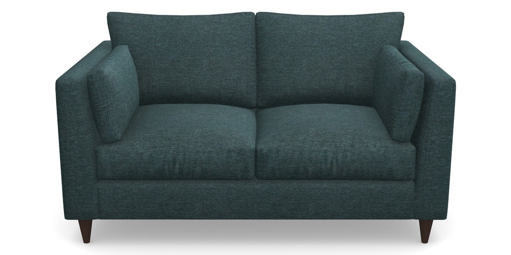 Product photograph of Saltdean 2 Seater Sofa In Textured Velvet - Atlantic from Sofas and Stuff Limited