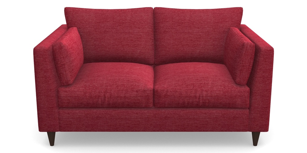 Product photograph of Saltdean 2 Seater Sofa In Textured Velvet - Firebrick from Sofas and Stuff Limited