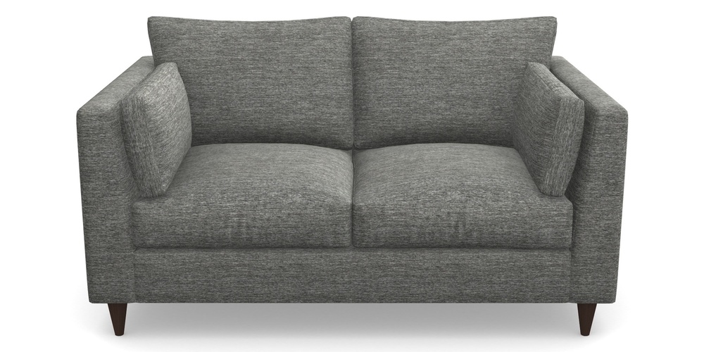 Product photograph of Saltdean 2 Seater Sofa In Textured Velvet - Slate from Sofas and Stuff Limited